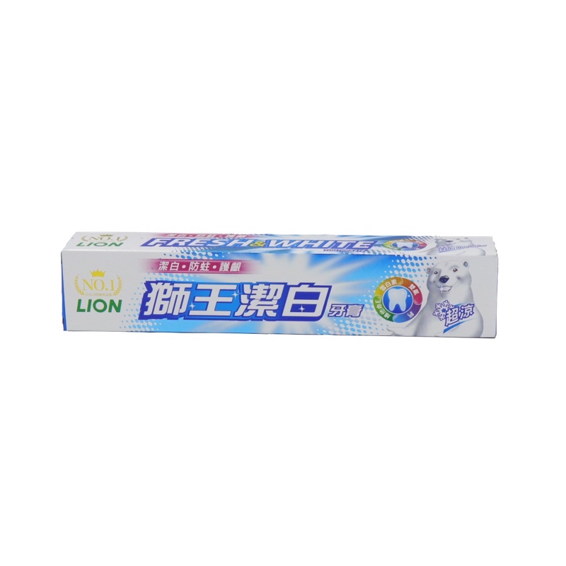 現貨 日本LION獅王 潔白牙膏 超涼口味 200g