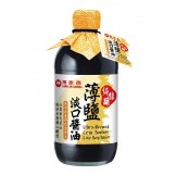 萬家香 純佳釀薄鹽淡口醬油 450ml