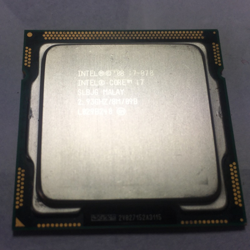 Intel Core I7-870  1156腳位 有風扇 便宜售(可議)～