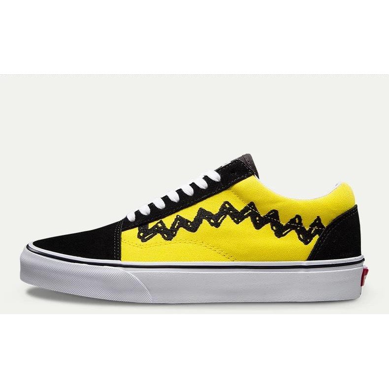 vans old skool peanuts yellow