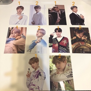 防彈少年團 BTS VT 香水 小卡 拆售