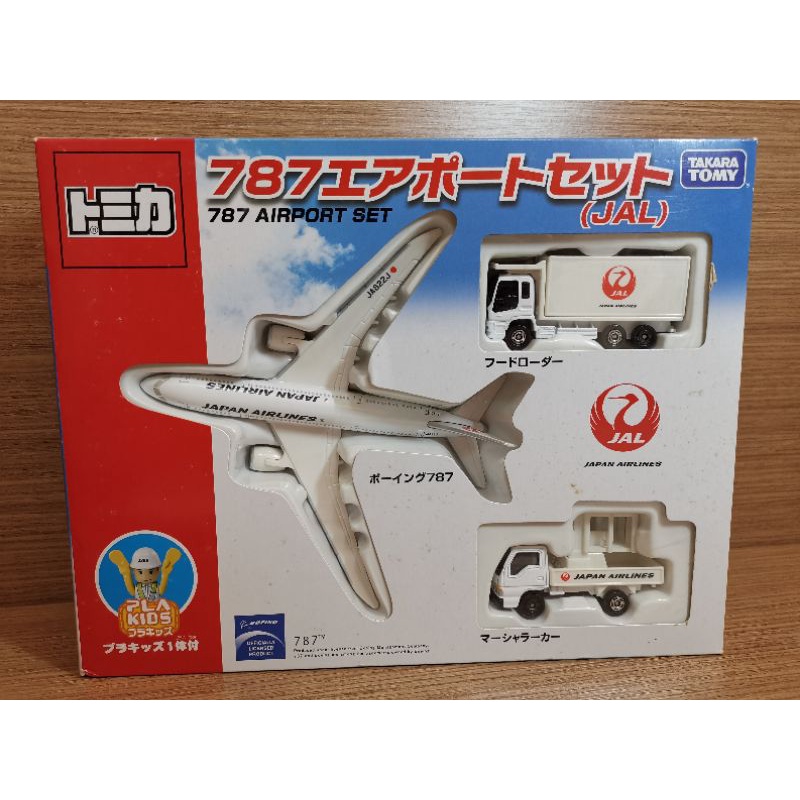 tomica JAL SET 日本航空 盒組 附人偶 全新未拆