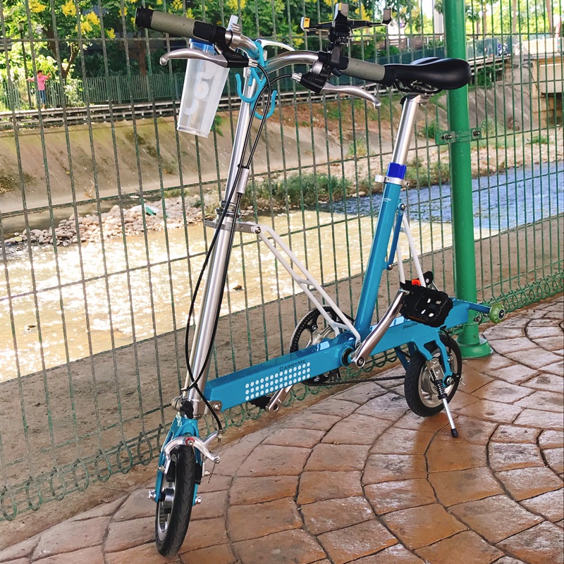 折疊單車腳踏車半價 CARRYME 太平洋自行車 2016/17海鷗把.