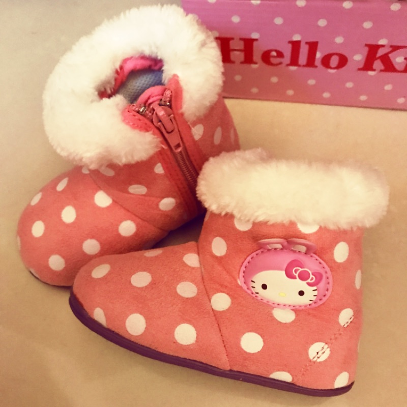 Hello kitty 兒童雪靴