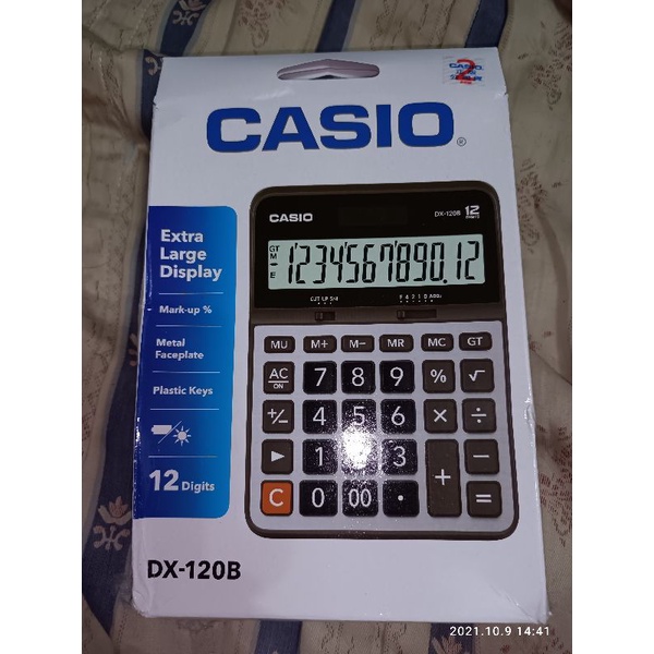 casio dx-120b 商務型計算機 買了用不到