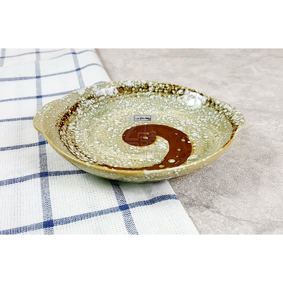 ║台韓骨瓷餐具批發║ ➡日本製 鮑魚皿 鐵刷毛