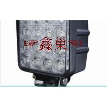 【鑫巢】(48W白光_標準款 / 散熱款) 方型 LED 工作燈 12v 24v 霧燈 照明燈  投射燈 LED工作燈