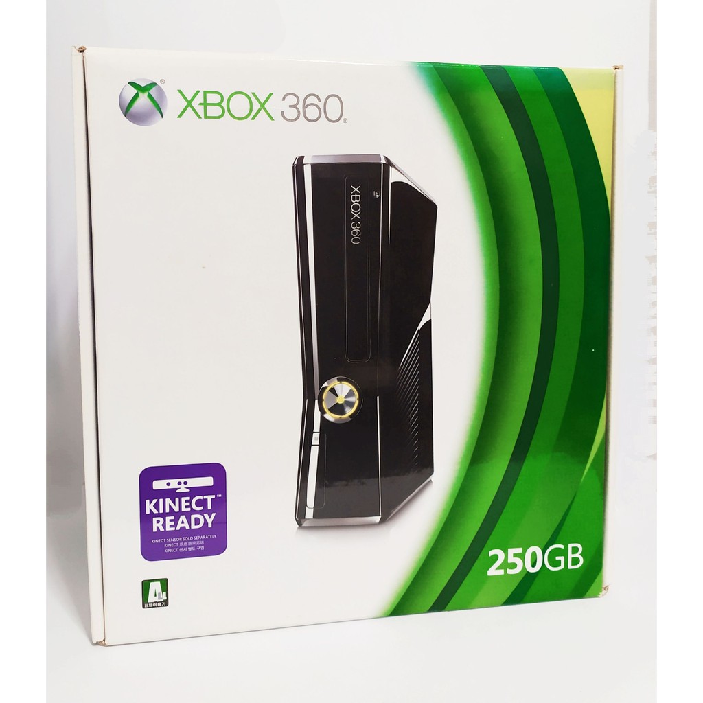 XBOX 360主機 全新 黑色亮面 250GB (有興趣者可議價)