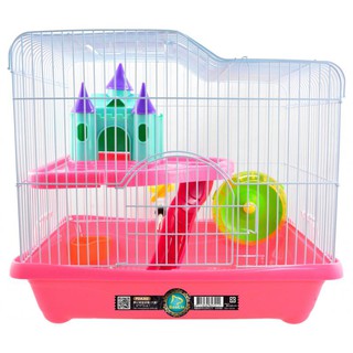 夢幻城堡鼠籠 大屋 倉鼠籠 鼠屋 鼠用品 雙層鼠籠 寵物籠 PDA302 佳恩寵物
