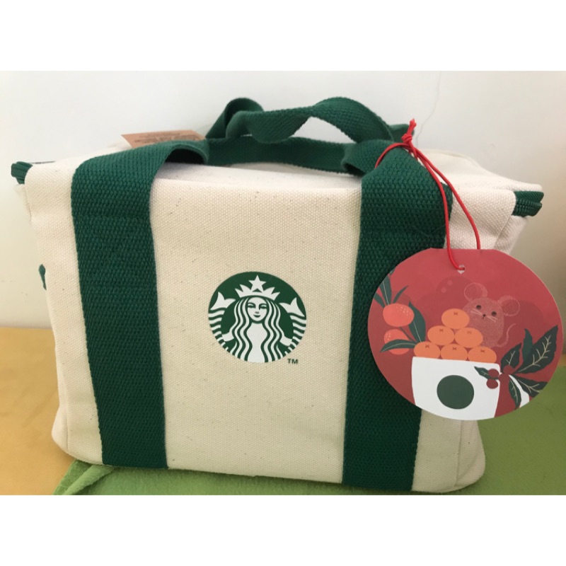 Starbucks星巴克-鼠年福袋2020布提背袋
