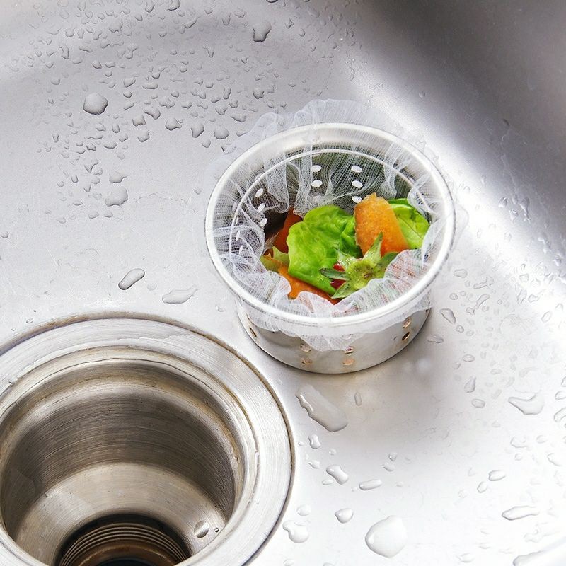 淘樂家生活趣👍廚房水槽水池過濾網流理台過濾網(100入）