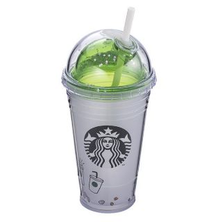 星巴克 CJ女神Togo冷水杯 7/11上市 Coffee Journey 咖啡旅程 附吸管