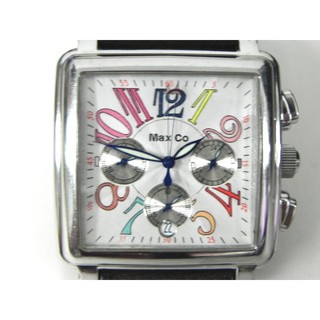 三眼錶 [MAX MA-7031] MAX CO 三眼賽車錶 時尚錶 軍錶