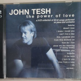 當代音樂詩人約翰泰斯THE POWER OF LOVE/JOHN TESH 2CD
