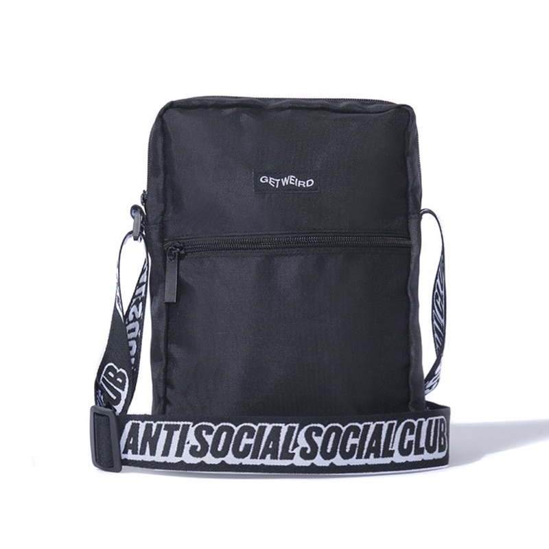 Anti Social Social Club ASSC Side Bag 肩包 小包 黑 BBC