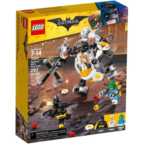 LEGO 70920 Egghead™ Mech Food Fight 蝙蝠俠 &lt;樂高林老師&gt;