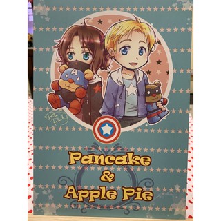 PandaPlanet-Pancake & Apple Pie鬆餅與蘋果派 美國隊長同人 盾冬盾