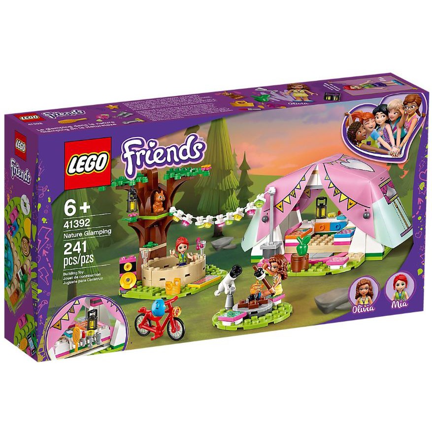 ［想樂］全新 樂高 Lego 41392 Friends 好朋友 大自然豪華露營