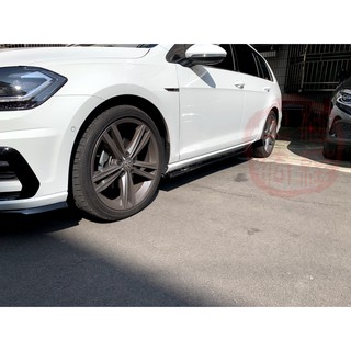 Golf variant R-line R版 實裝 側裙定風翼 客製化