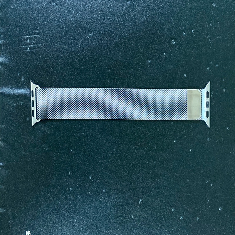 Apple Watch 42/44MM原廠米蘭錶帶(銀色)