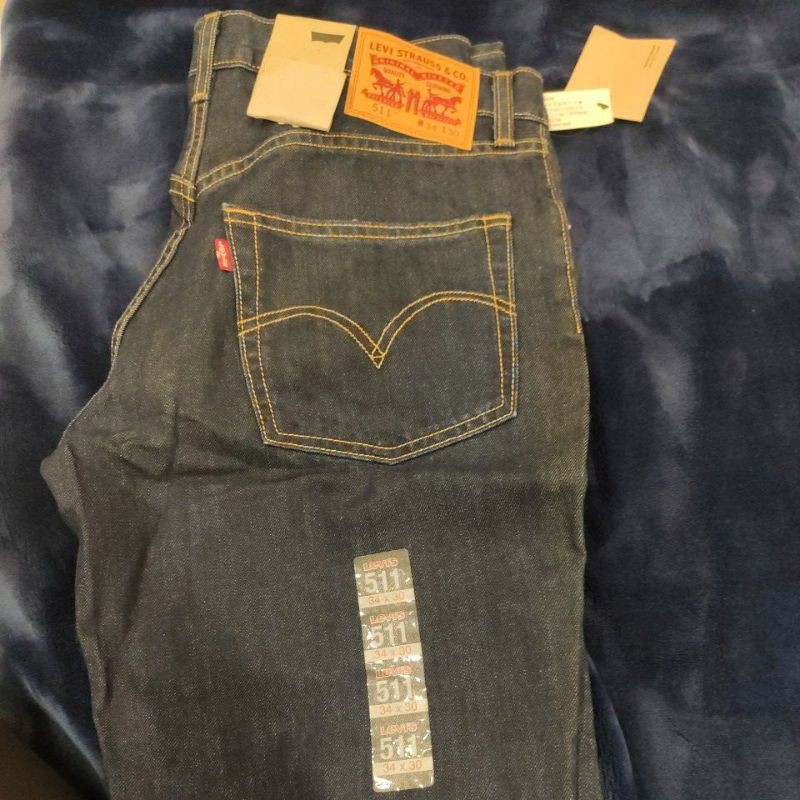 Levi's男直筒牛仔褲511 品號700486   尺寸 w34 L30