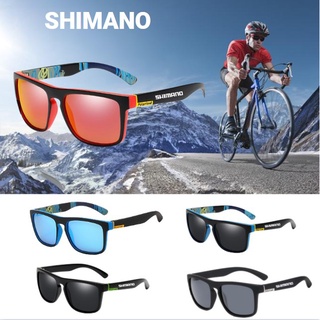 Shimano 騎行太陽鏡 Mtb 眼鏡自行車戶外運動釣魚眼鏡