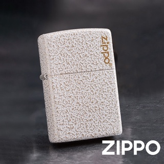 ZIPPO 水銀玻璃亮漆防風打火機 49181ZL 白色 波浪紋 金色 斑駁 LOGO印刷 常規品 特製品 終身保固