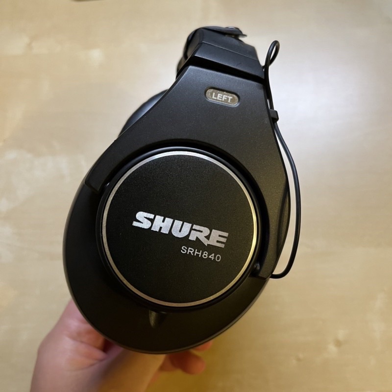 SHURE SRH 840 高階監聽式耳機 封閉式 耳罩式耳機 舒爾shure