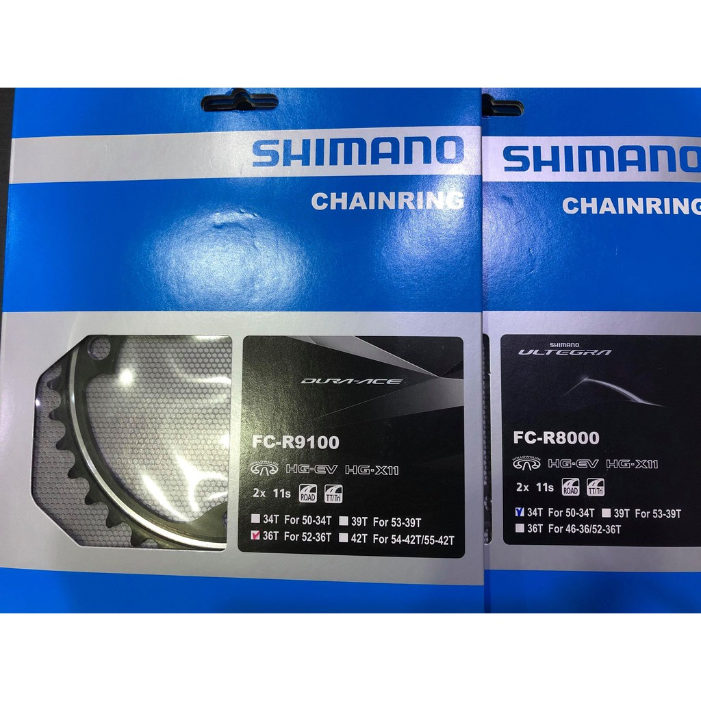 【放肆拜客】SHIMANO FC-R9100/8000 34T/36T齒片 補修