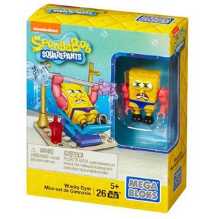 mega bloks spongebob squarepants wacky gym 海綿寶寶 主題積木組