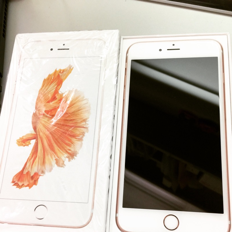 🎀Apple iPhone 6S Plus 64G 玫瑰金 95新機況良好無刮傷 台灣大哥大公司貨可自取面交🎀