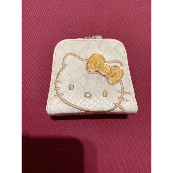 Hello Kitty 金色金蔥 口金包/零錢包