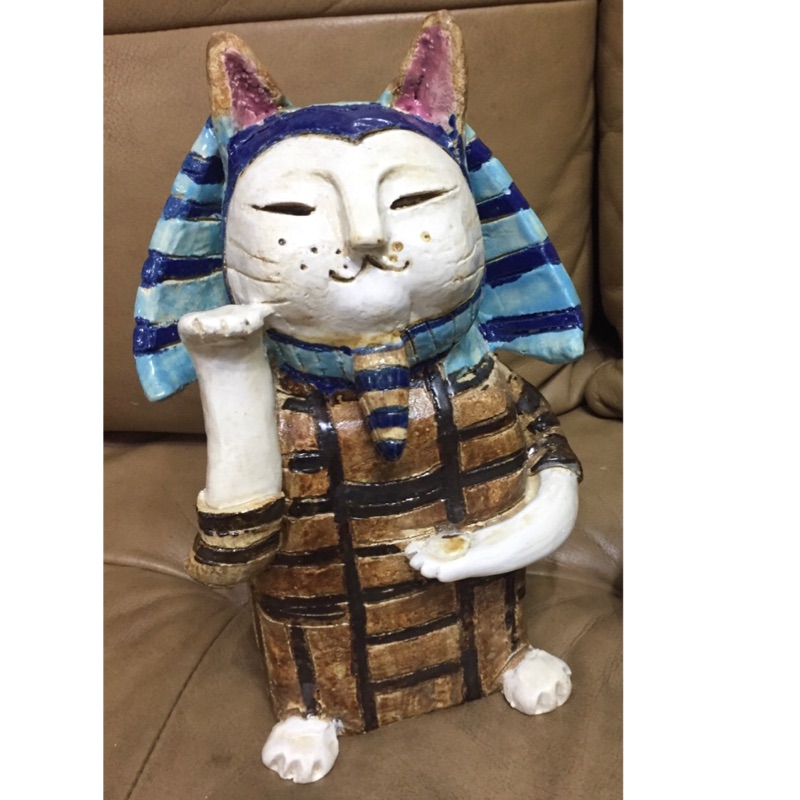 日本製 埃及 法老王 招財貓