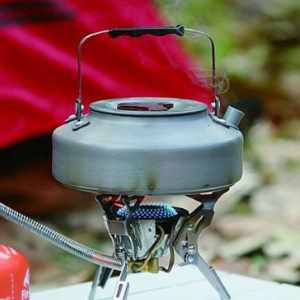 美麗大街【20107011522】野外茶壺野營鋁合金1.1L咖啡壺便攜開水壺