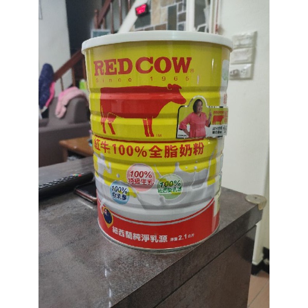 紅牛100%全脂奶粉REB COW 2.1公斤（全新）