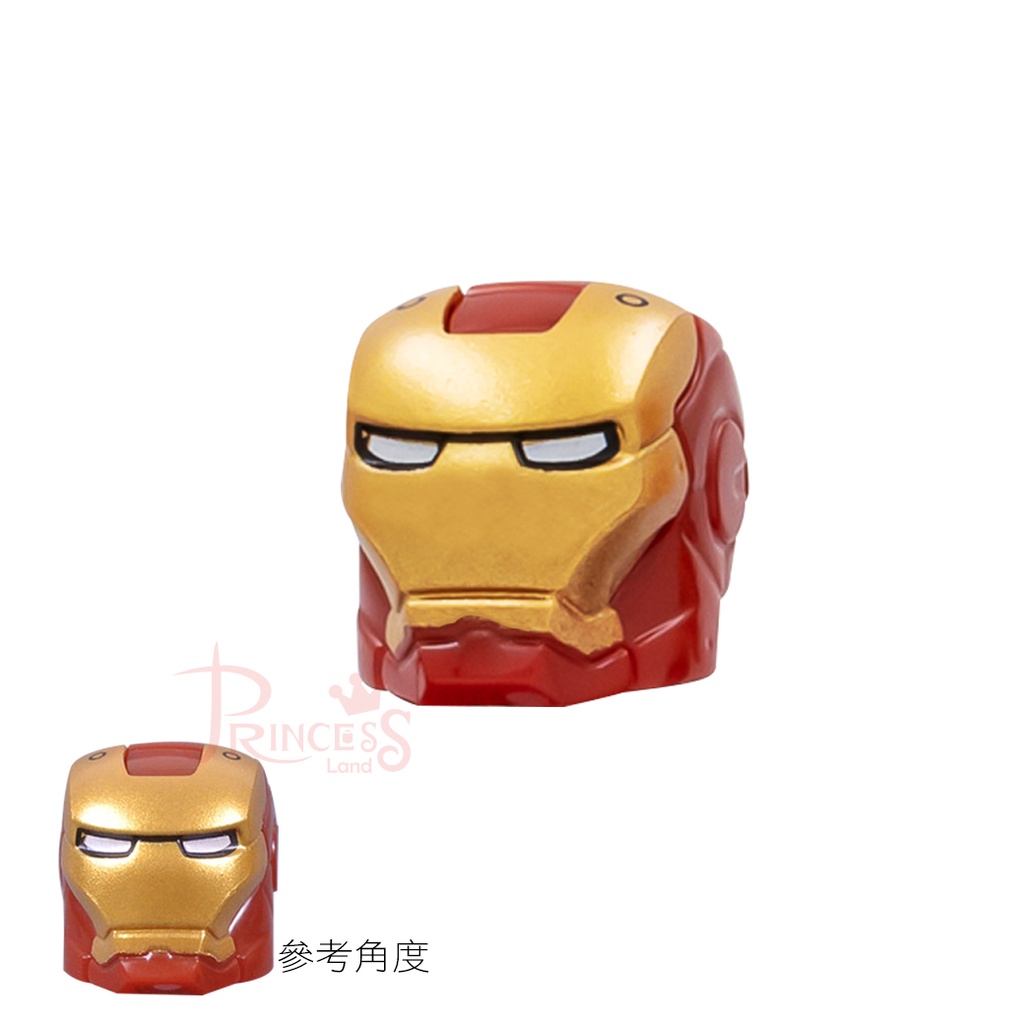 公主樂糕殿 LEGO 樂高 76190 鋼鐵人 馬克3 Iron Man Mark 3 頭盔 10908pb16 A16