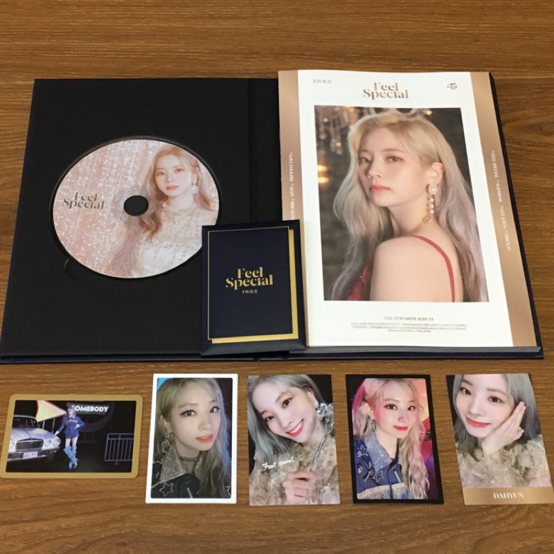 不拆售twice 迷你八輯feel Special 多賢套組小卡金卡專輯cd 歌詞本預購