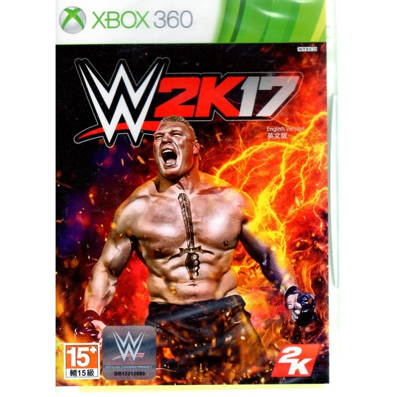 XBOX360 WWE 2K17 亞英版