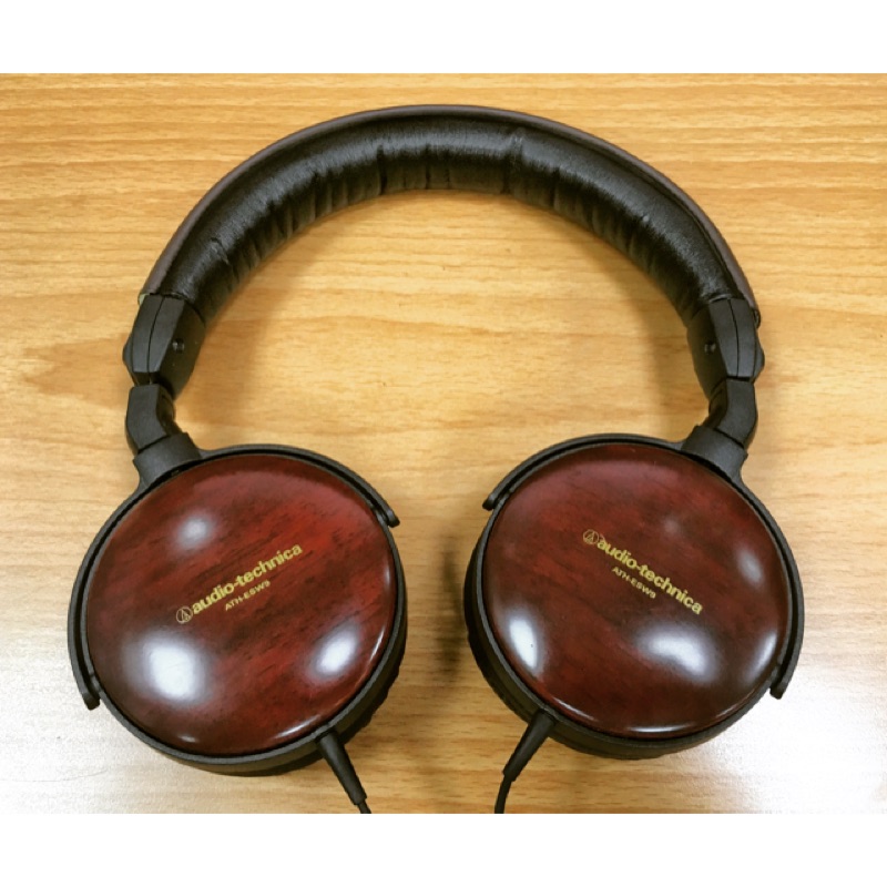 Audio technica鐵三角ATH-ESW9非洲原木耳罩式耳機