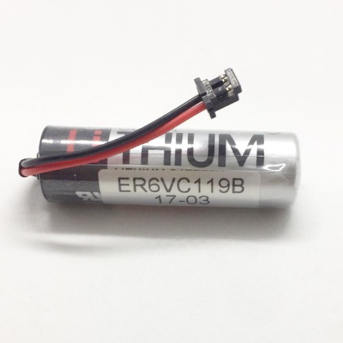 ER6VC119B 3.6V  帶2P接頭 東芝TOSHIBA 不可充電PLC鋰電池 (含稅)【佑齊企業 iCmore】