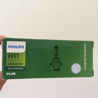 飛利浦 PHILPS H11 原廠 12V 55W 石英燈泡 汽車燈泡 摩拖車燈 德國製造