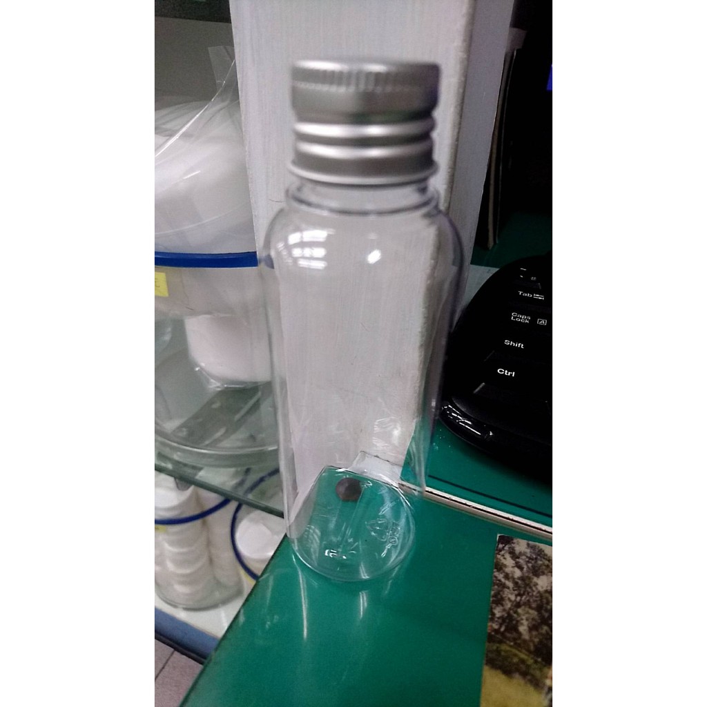 鋁蓋透明塑膠瓶-100ml-正勤含稅