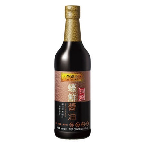 李錦記頭道蠔鮮醬油500ML【愛買】