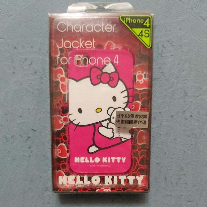 (新品可面交)GD iPHONE 4/4S Kitty 手機殼保護殼