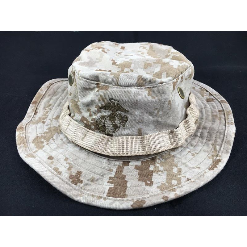 美國USMC海軍陸戰隊圓邊帽 數位迷彩沙漠色 美軍公發