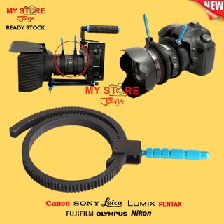 OLYMPUS 國際牌 跟隨對焦齒輪環帶手柄鏡頭變焦相機佳能尼康 Eos M 索尼富士奧林巴斯松下 Lumix Nikk