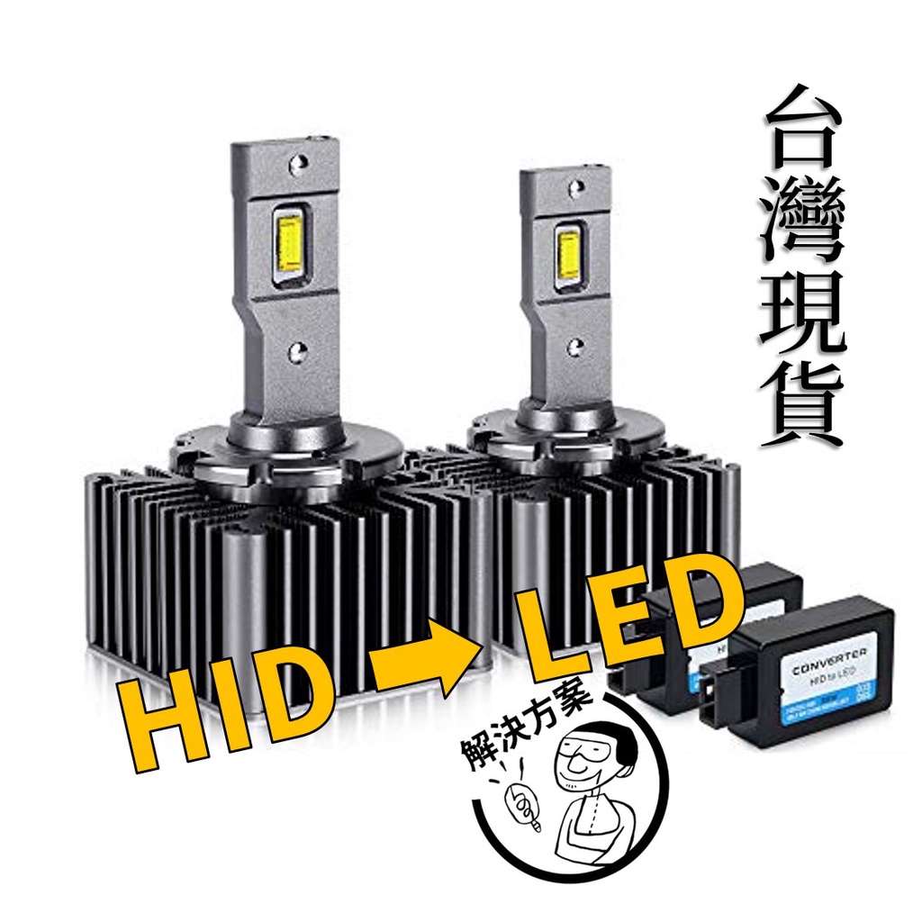[解決方案] Amazon JP同款 HID直上替換型LED大燈/D1S/D2S/D2R/D3S/D4S/D4R台灣出貨
