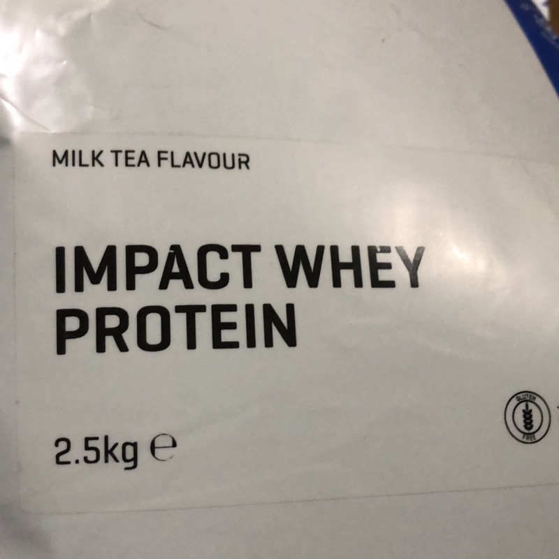 *現貨 MYPROTEIN IMPACT WHEY PROTEIN 2.5kg 奶茶口味