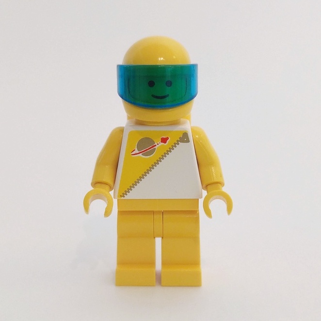 ☢️玩物喪志 1988年 LEGO樂高 絕版經典太空人 (科技武器配件零件二手磚散磚盒組老人偶古董老玩具二手收藏黃
