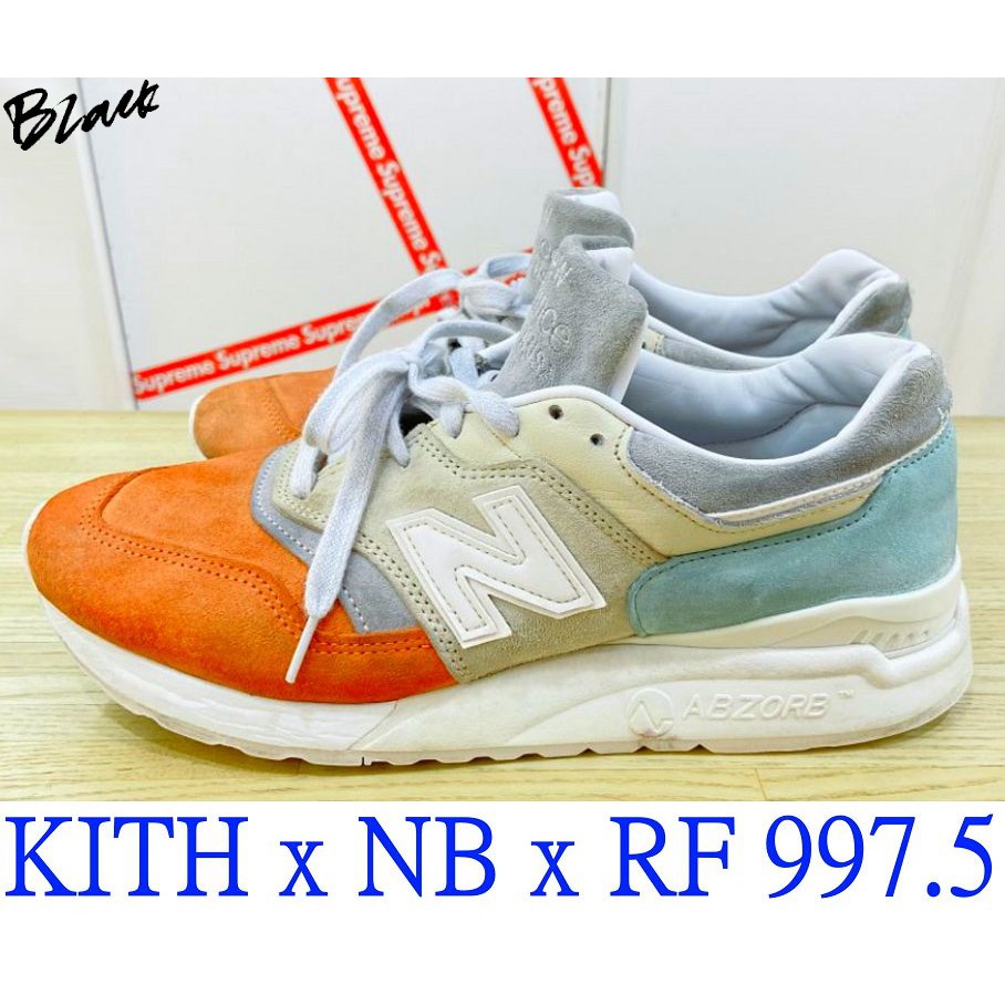 BLACK美中古KITH RONNIE FIEG x NEW BALANCE美國製Cyclades愛情海慢跑鞋997.5